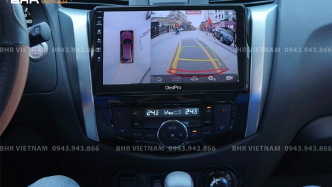 Màn hình DVD Android liền camera 360 xe Nissan Navara 2021 - nay | Oled Pro X5S 